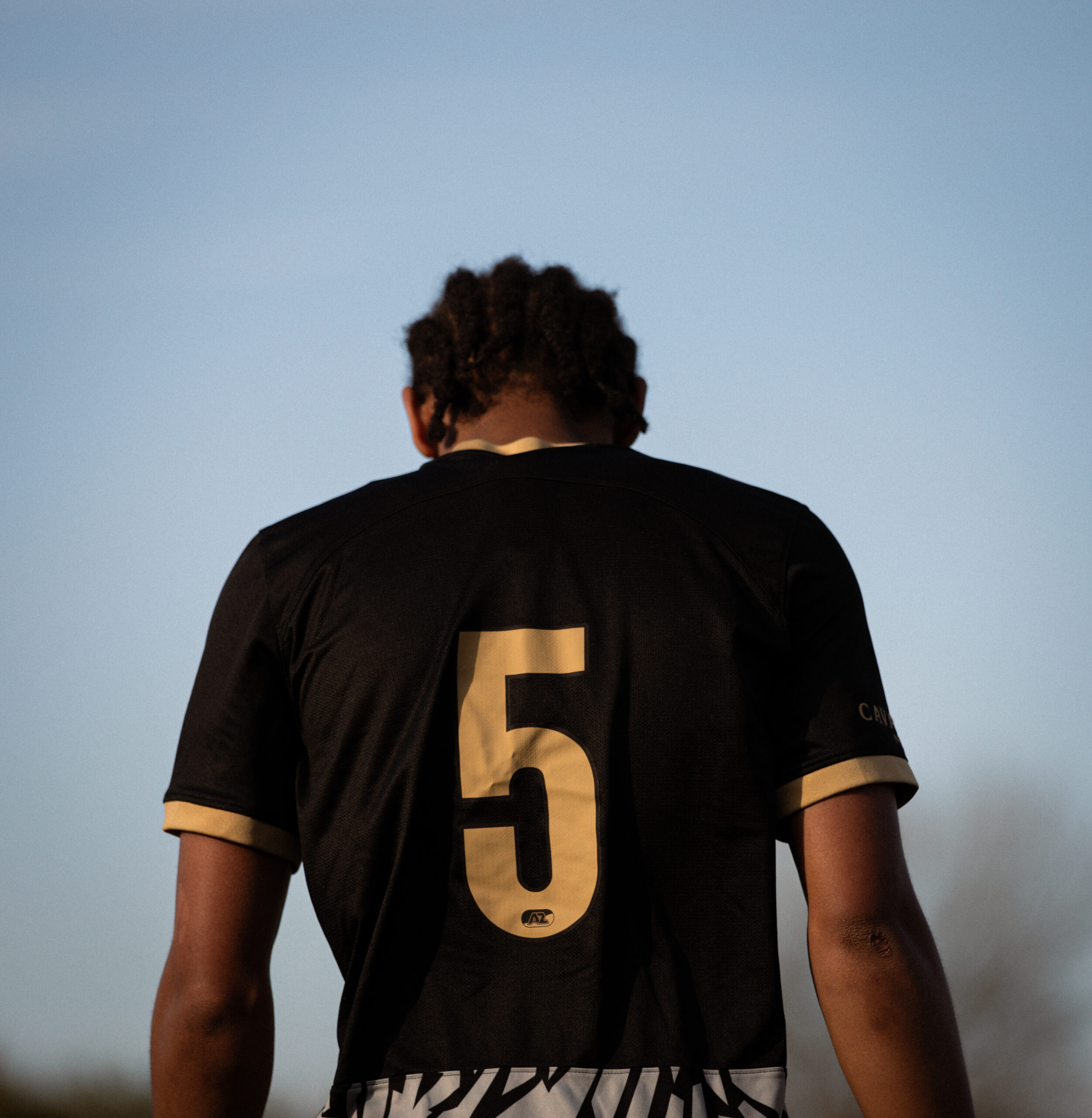 Saviola Simons during Ajax U19 vs AZ U19