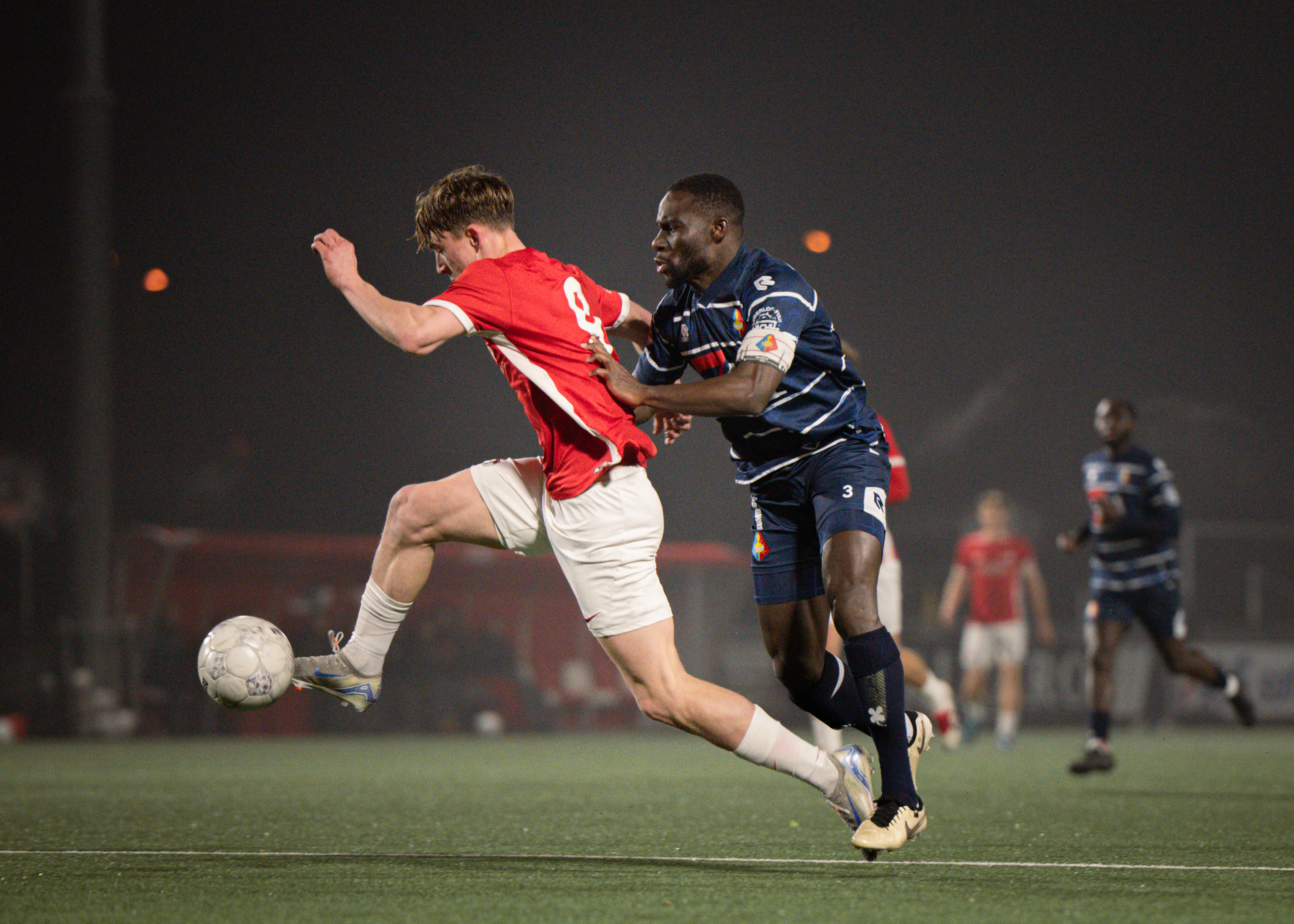 Sem van Duijn during Jong AZ vs Telstar