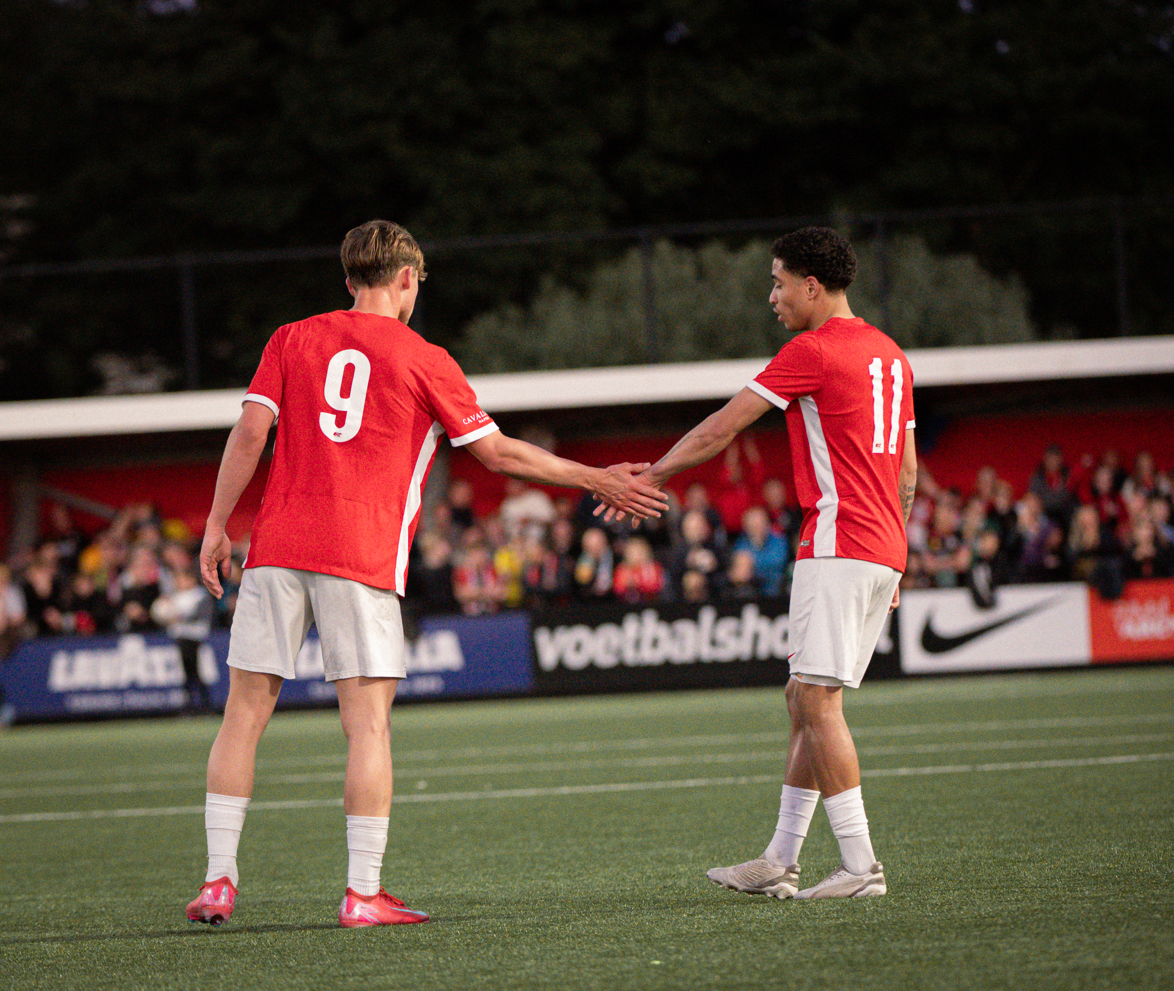 Sem van Duijn and Ro--Zangelo Daal during Jong AZ