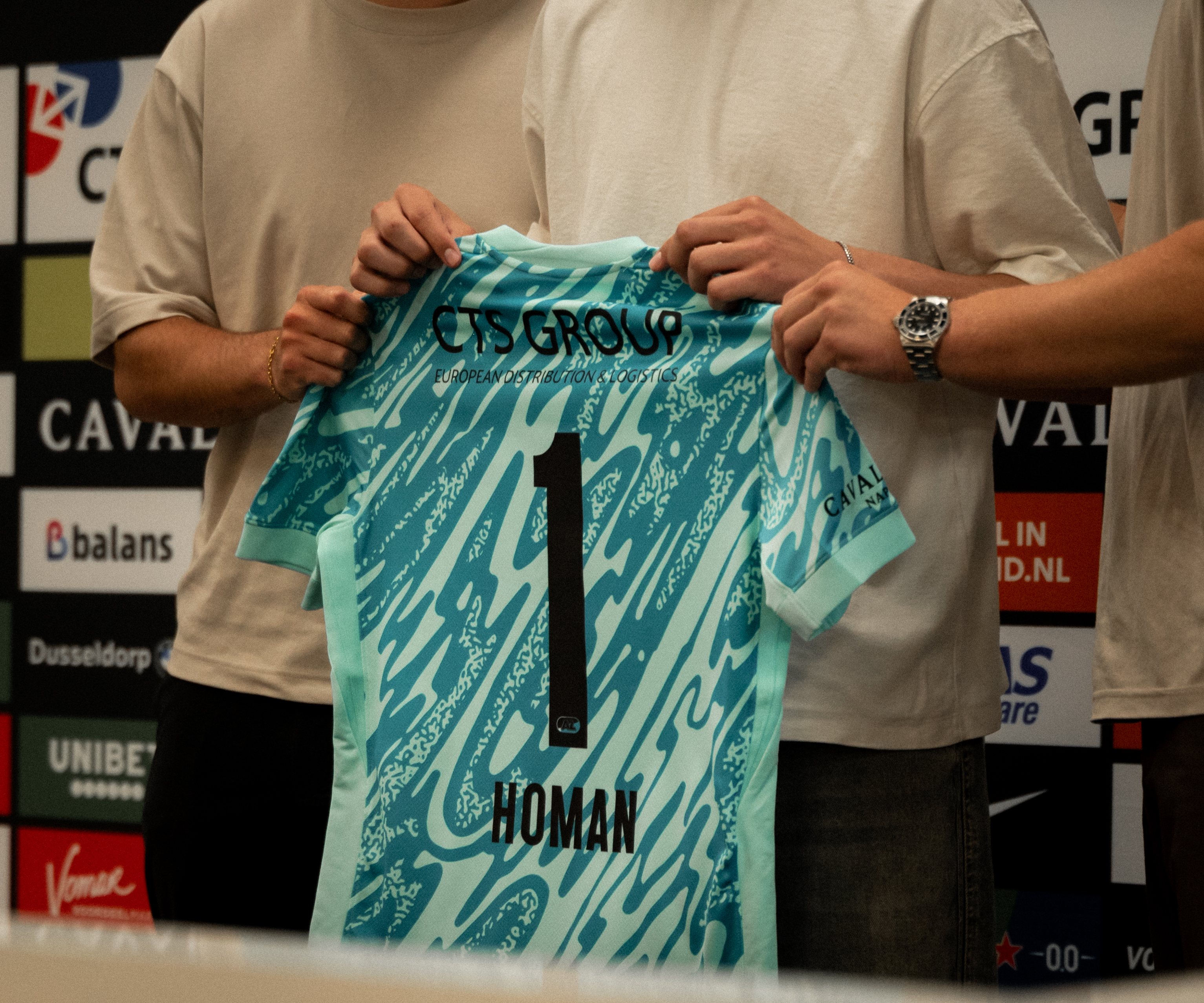 Nick Homan Contract Signing
