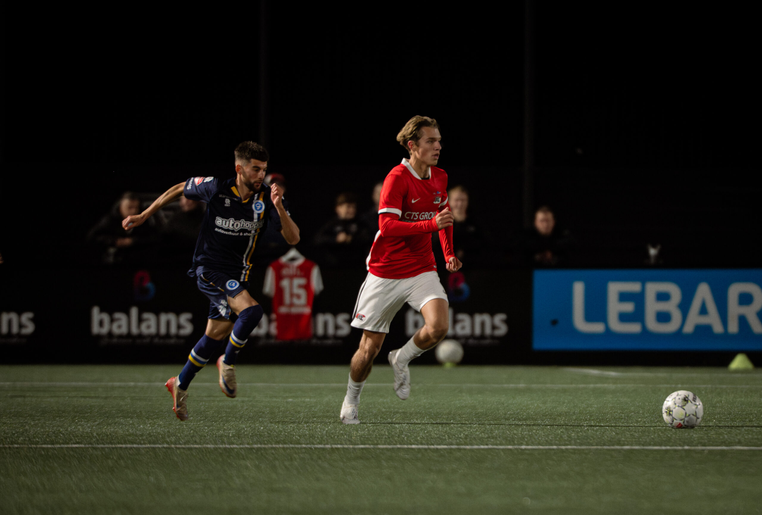 Rio Robbemond during Jong AZ vs De Graafschap