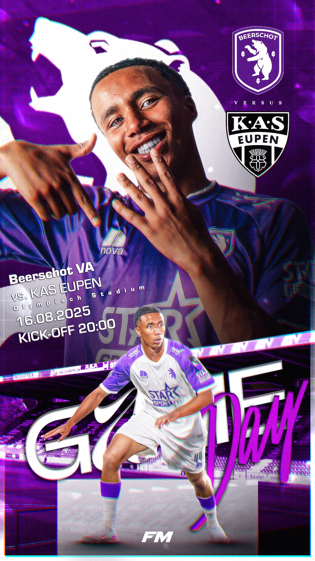 Matchday Poster | Rayhan el Grafel | Flairs Media