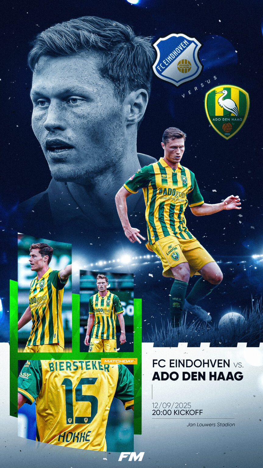 Matchday Poster of Milan Hokke