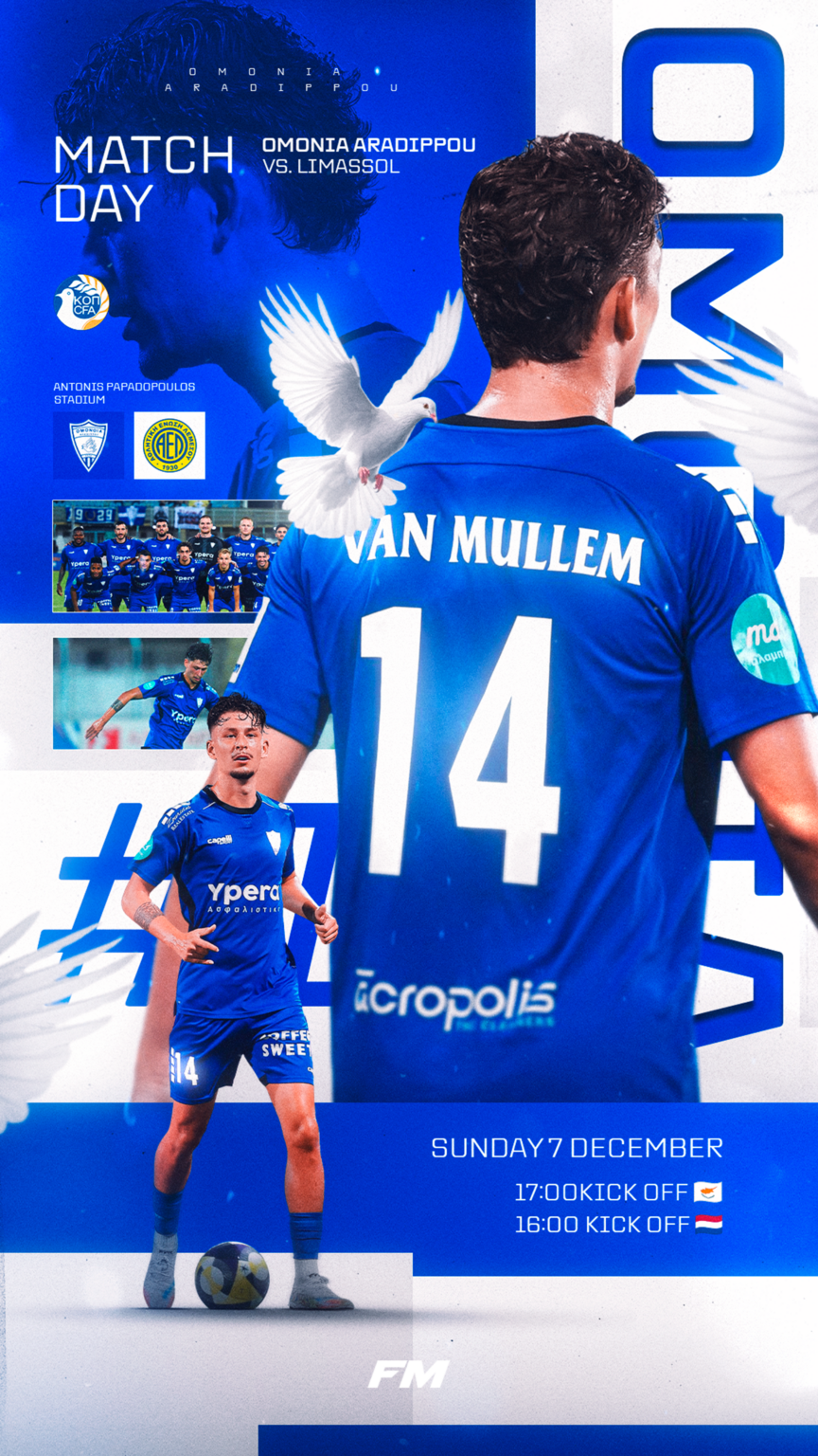 Matchday Poster of Jeremy van Mullem